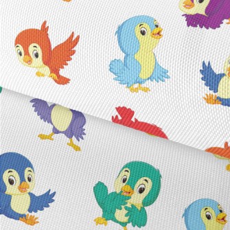 Colorful Naughty Bird Waterproof Oxford