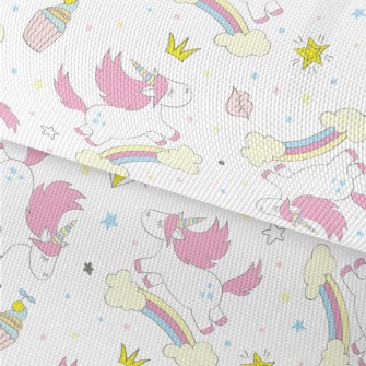 Unicorns And Desserts Waterproof Oxford