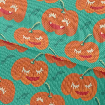 Halloween Smiling Pumpkin Waterproof Oxford