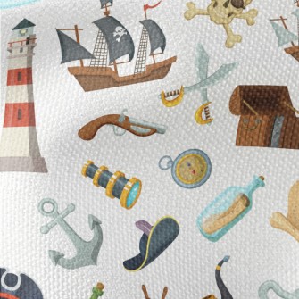 Pirates Of The Caribbean Waterproof Canvas
