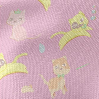Happy Elegant Kitten Waterproof Canvas