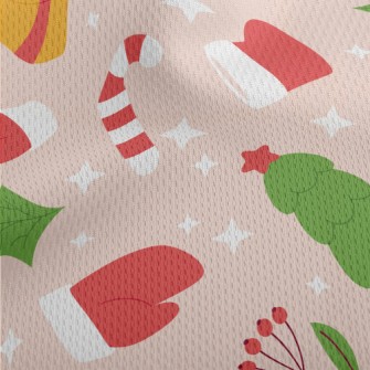 Cute Christmas Gifts And Decor Athletic Mesh Flat Back