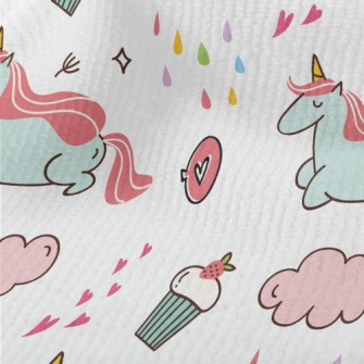 Elegant Cute Unicorn Terry