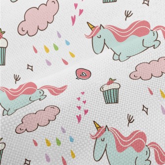 Elegant Cute Unicorn Performance Linen