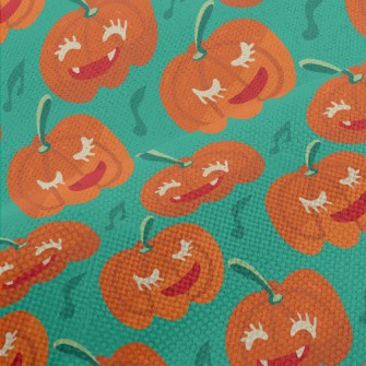 Halloween Smiling Pumpkin Performance Linen