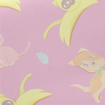 Happy Elegant Kitten Twill