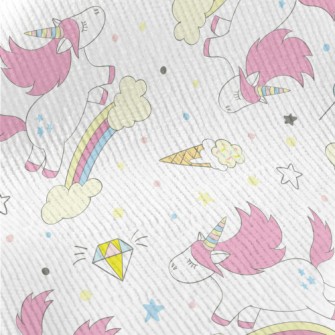 Unicorns And Desserts Standard Corduroy