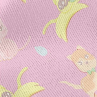 Happy Elegant Kitten Standard Corduroy