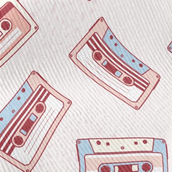 Vintage Hand Drawn Audio Casse Standard Corduroy