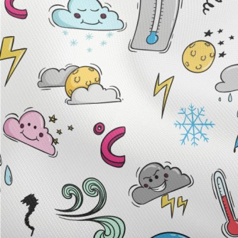 Cartoon Weather Elements Dobby