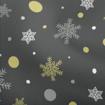 New Year Snowflake Pattern Dobby