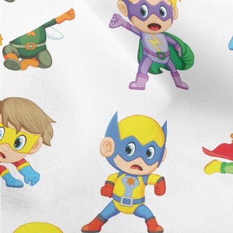 Children&#39;s Superheroes Micro Fleece