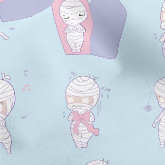 Cartoon Mummy Micro Fleece