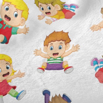 Naughty Children Playing Minky