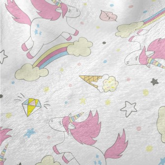 Unicorns And Desserts Minky