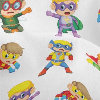 Children&#39;s Superheroes Lightweight Performance Linen