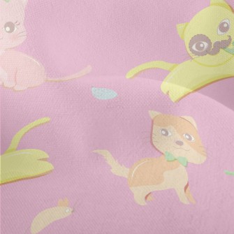 Happy Elegant Kitten Lightweight Performance Linen