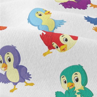 Colorful Naughty Bird Modern Jersey