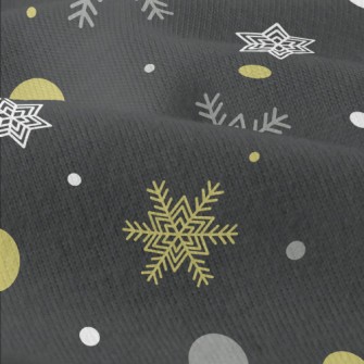 New Year Snowflake Pattern Modern Jersey
