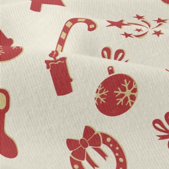 Retro Christmas And New Year Modern Jersey