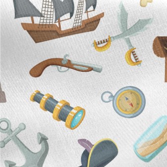 Pirates Of The Caribbean Jersey Backed Fleece