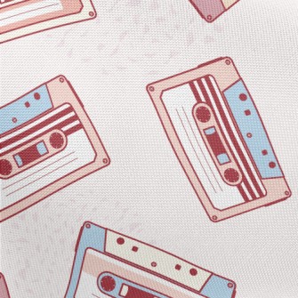 Vintage Hand Drawn Audio Casse Pongee