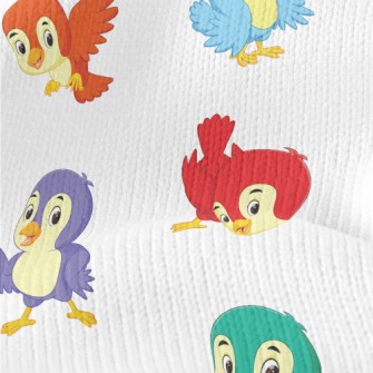Colorful Naughty Bird Stretch Jersey