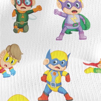 Children&#39;s Superheroes Stretch Jersey