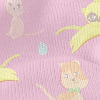 Happy Elegant Kitten Stretch Jersey