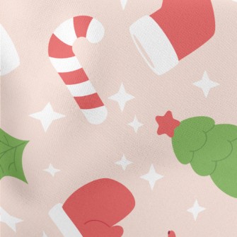 Cute Christmas Gifts And Decor Lightweight Cotton Poplin