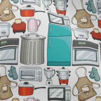 Various Kitchen Appliances And Chiffon