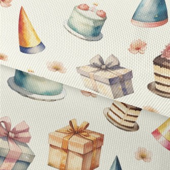 Watercolor Birthday Cake Gift  Waterproof Oxford
