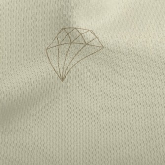 Hand Drawn Casino Pattern Athletic Mesh Flat Back