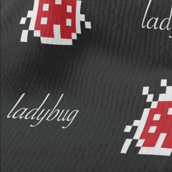 Pixel Cute Ladybug Terry