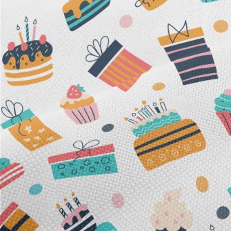 American Style Birthday Cake Performance Linen