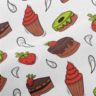 Strawberry Chocolate Cake With Performance Linen