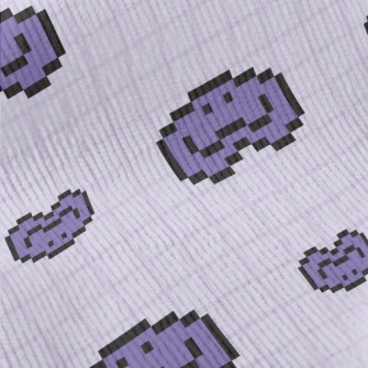 Pixel Style Smiling Emoticon Standard Corduroy