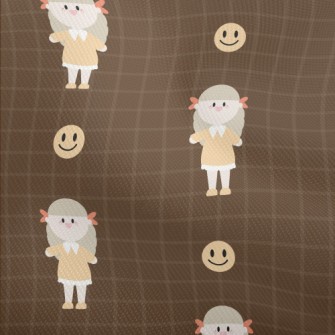 Cute Girl And Smiling Emoticon Dobby