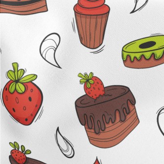 Strawberry Chocolate Cake With Stretch Ponte