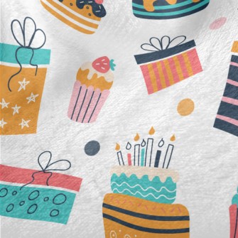 American Style Birthday Cake Minky