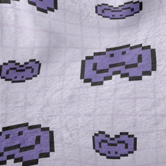 Pixel Style Smiling Emoticon Minky