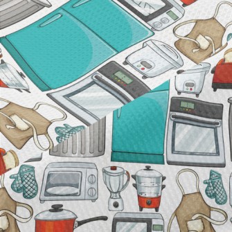 Various Kitchen Appliances And Piqué