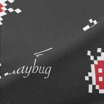 Pixel Cute Ladybug Piqué