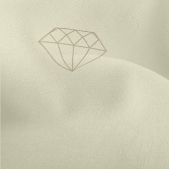 Hand Drawn Casino Pattern Lightweight Performance Linen