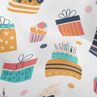 American Style Birthday Cake Lightweight Performance Linen