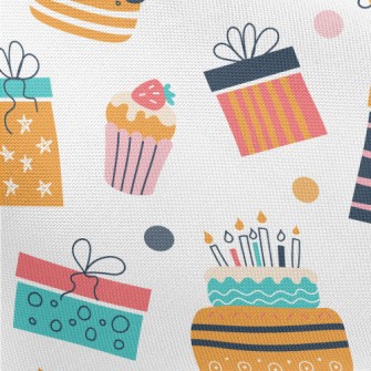 American Style Birthday Cake Pongee