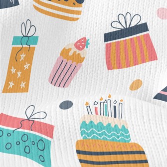American Style Birthday Cake Stretch Jersey