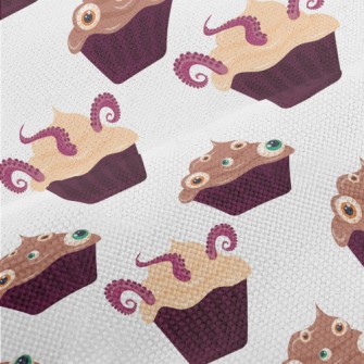 Eyeball And Octopus Claw Cupca Performance Linen