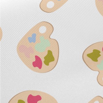 Colorful Art Palette Twill