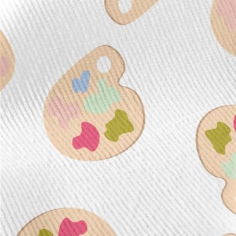 Colorful Art Palette Standard Corduroy